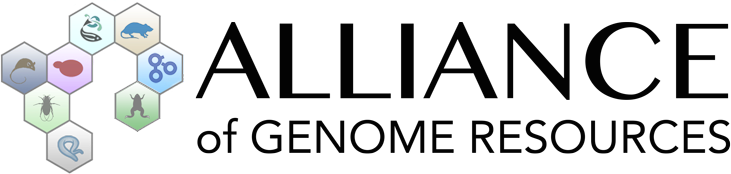 Logo for Alliance of Genome Resources (AGR)
